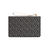 Tumbling Dice Pattern Clutch Bag By Artists Collection