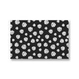Tumbling Dice Pattern Canvas Print By Artists Collection