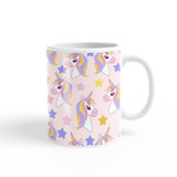 Unicorn Pattern Coffee Mug By Artists Collection
