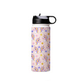 Unicorn Pattern Water Bottle By Artists Collection