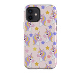 Unicorn Pattern iPhone Tough Case By Artists Collection