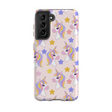 Unicorn Pattern Samsung Tough Case By Artists Collection