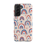Usa Rainbows Pattern Samsung Tough Case By Artists Collection