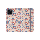 Usa Rainbows Pattern iPhone Folio Case By Artists Collection