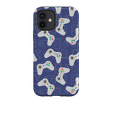 Video Game Pattern iPhone Tough Case By Artists Collection