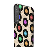 Vinyl Records Pattern Samsung Tough Case By Artists Collection