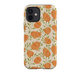 Winter Cherry Pattern iPhone Tough Case By Artists Collection