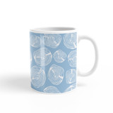 Wood Cuts Pattern Coffee Mug By Artists Collection