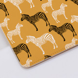 Zebra Pattern Clutch Bag By Artists Collection