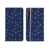 Zodiac Pattern Samsung Folio Case By Artists Collection