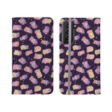 Zodiac Signs Pattern Samsung Folio Case By Artists Collection