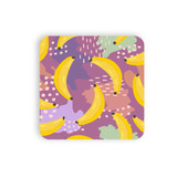 Abstract Banana Trees Pattern Coaster Set By Artists Collection