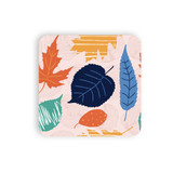 Abstract Fall Pattern Coaster Set By Artists Collection