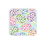 Leopard Eggs Pattern Coaster Set By Artists Collection