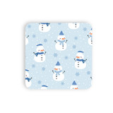 Snowman Pattern Coaster Set By Artists Collection