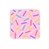 Sprinkles Pattern Coaster Set By Artists Collection