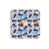 Summer Palm Trees Pattern Coaster Set By Artists Collection