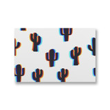 3d Cactus Pattern Canvas Print By Artists Collection