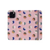 Yin And Yang Pattern iPhone Folio Case By Artists Collection