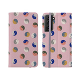 Yin And Yang Pattern Samsung Folio Case By Artists Collection