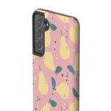 Yellow Pears Pattern Samsung Tough Case By Artists Collection