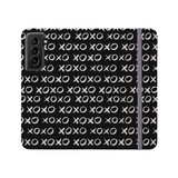Xoxo Pattern Samsung Folio Case By Artists Collection