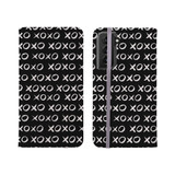 Xoxo Pattern Samsung Folio Case By Artists Collection