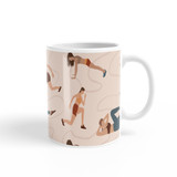 Workout Pattern Coffee Mug By Artists Collection