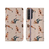 Workout Pattern Samsung Folio Case By Artists Collection