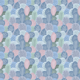 Winter Leaves Pattern Design By Artists Collection
