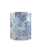 Winter Leaves Pattern Coffee Mug By Artists Collection