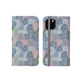 Winter Leaves Pattern iPhone Folio Case By Artists Collection