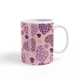 Wild Hearts Pattern Coffee Mug By Artists Collection