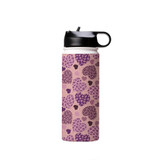 Wild Hearts Pattern Water Bottle By Artists Collection