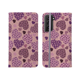 Wild Hearts Pattern Samsung Folio Case By Artists Collection