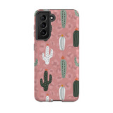 Wild Cacti Pattern Samsung Tough Case By Artists Collection