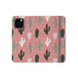 Wild Cacti Pattern iPhone Folio Case By Artists Collection