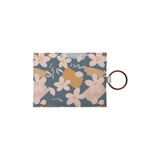 White Flowers Pattern Card Holder By Artists Collection
