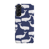 Whale Pattern Samsung Snap Case By Artists Collection