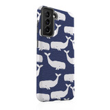 Whale Pattern Samsung Tough Case By Artists Collection