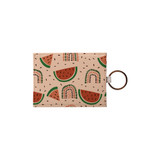 Watermelon Rainbows Pattern Card Holder By Artists Collection