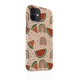 Watermelon Rainbows Pattern iPhone Snap Case By Artists Collection