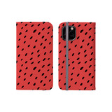 Watermelon Seeds Pattern iPhone Folio Case By Artists Collection