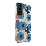 Vintage Abstract Flowers Pattern Samsung Tough Case By Artists Collection
