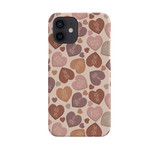 Valentines Hearts Pattern iPhone Snap Case By Artists Collection