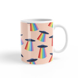Ufo Pattern Coffee Mug By Artists Collection