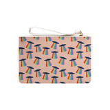 Ufo Pattern Clutch Bag By Artists Collection