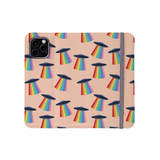 Ufo Pattern iPhone Folio Case By Artists Collection