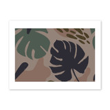 Tropical Camo Pattern Art Print By Artists Collection