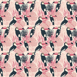 Trendy Toucan Pattern Design By Artists Collection